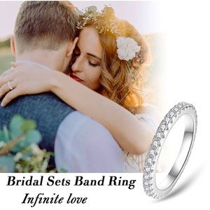 💕NWOT CZ Wedding Ring